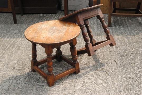 Pair of Jointed Stools